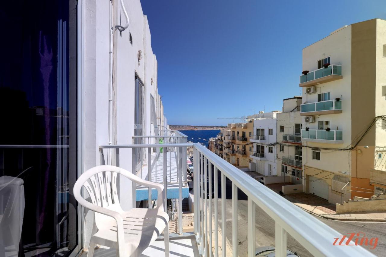 Seaside Apt With Side Sea Views - New Mellieħa Kültér fotó