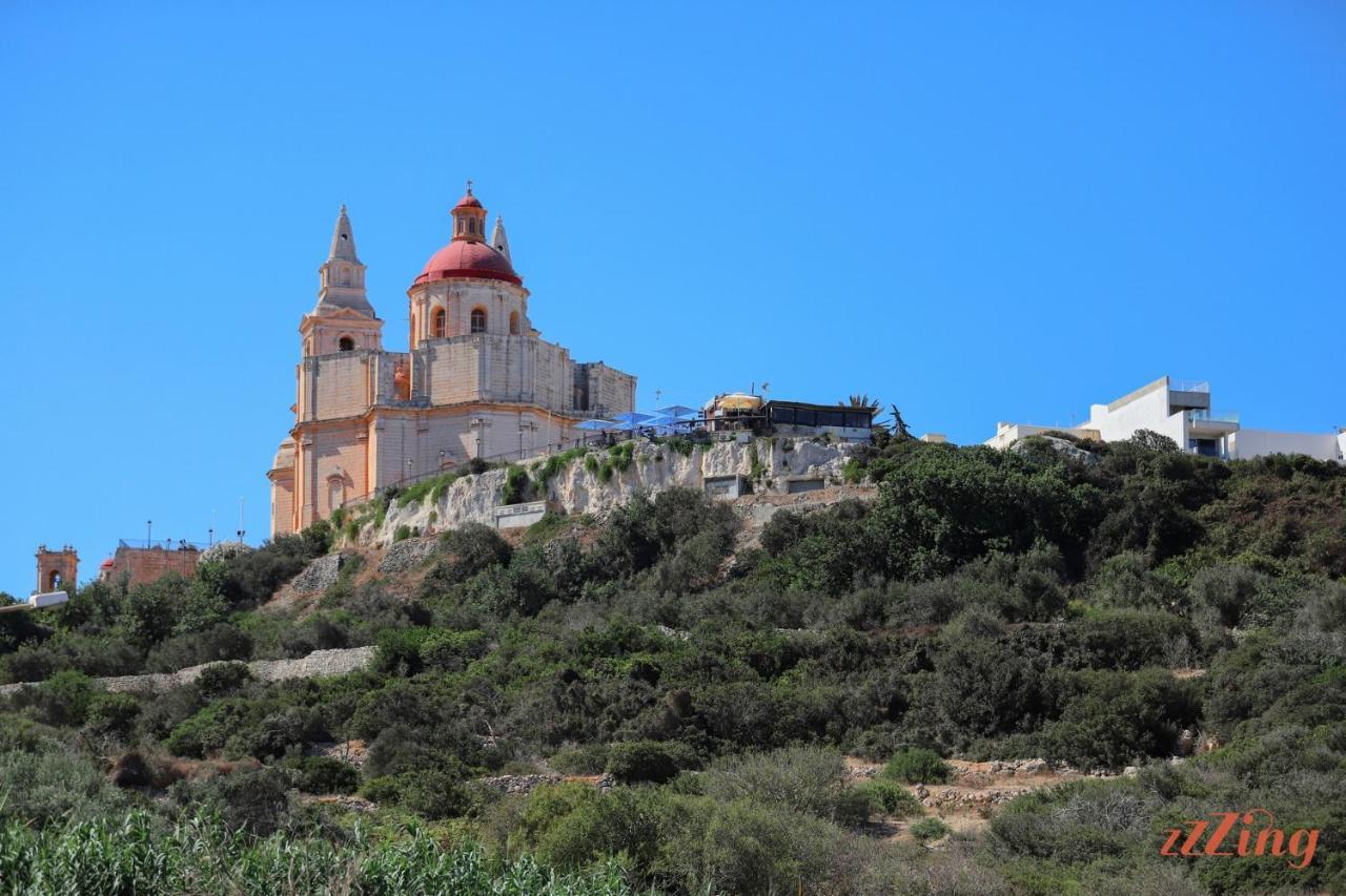 Seaside Apt With Side Sea Views - New Mellieħa Kültér fotó